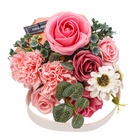 Подарочная мыльная композиция в сумочке, розовая - Фото 7