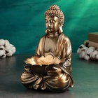 Копилка "Будда с лотосом" бронза, 28см 10792031