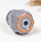 Набор для специй Борисовская керамика «Туман», солонка, перечница, подставка для салфеток, серый - фото 32216030