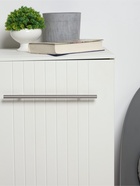 Ручка рейлинг ТУНДРА, облегчённая, d=12 мм, м/о 192/300 мм, внеш. ножка, цвет матовый никель - Фото 2