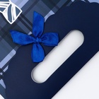 Подарочная коробка - пакет, упаковка с вырубной ручкой, «Мужской галстук», 19×9×27 см - Фото 4