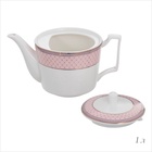 Чайный сервиз WY Paradise, 20 предметов, чайник 1 л, сахарница 300 мл, 6 кружек 250 мл, 6 блюдец d=15.5 см, 6 тарелок d=20.5 см, фарфор - Фото 5