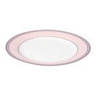 Тарелки WY Paradise, d=20.5 см, набор 2 шт., фарфор, белые, розовые - Фото 4