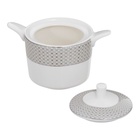 Чайный сервиз WY Eternal, 20 предметов, чайник 1 л, 6 кружек 250 мл, 6 блюдец, 6 тарелок пирожковых, фарфор - Фото 8