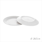 Набор посуды WY Eternal, 18 предметов, 6 тарелок d=25.5 см, 6 тарелок d=20.5 см, 6 глубоких тарелок d=23 см, фарфор, белый - Фото 3