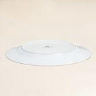 Тарелка новогодняя SL Home «Прекрасное время», постановочная, d=27 см, фарфор, белая, красная - Фото 3