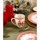 Кружка новогодняя SL Home «Прекрасное время», 400 мл, 9×10 см, фарфор, белая - Фото 7