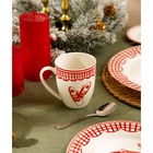 Кружка новогодняя SL Home «Прекрасное время», 400 мл, 9×10 см, фарфор, белая - Фото 7