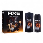 Подарочный набор мужской AXE "Dark temtation": дезодорант, 250 мл + гель для душа, 250 мл - фото 322242430