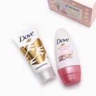 Подарочный набор женский DOVE "С любовью для вас": крем для рук, 50 мл + дезодорант, 50 мл - фото 27479886