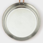 Сковорода, 800 мл, d=20 см, 1 сорт, медь - Фото 3