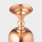 Бокал медный, 150 мл, d=5,5 см, h=11,5 см, c узором, 1 сорт - Фото 4