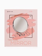 Зеркало настольное, с увеличением х2, настенное, двустороннее, 20×24 см, (d=18.5 см), МИКС - Фото 4