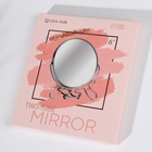 Зеркало настольное, с увеличением х2, круглое, настенное, двустороннее, 14.5×17 см, (d=13.5 см), МИКС - Фото 6