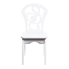 Стул детский «Скрипичный ключ», с фрезерованной спинкой, МДФ, цвет белый - Фото 2