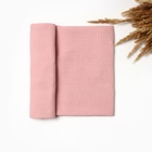 Пелёнка двухслойная «Крошка Я» Strawberry, 130×100 см, хлопок 100% - Фото 1