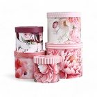 Набор шляпных коробок для цветов 5 в 1, упаковка подарочная, «Бутон», 16×14 см - 22×19.5 см - Фото 3