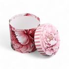 Набор шляпных коробок для цветов 5 в 1, упаковка подарочная, «Бутон», 16×14 см - 22×19.5 см - Фото 5