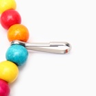 Качели для птиц с деревянной жердочкой, 20 см, микс цветов - Фото 3