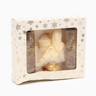 УЦЕНКА Новогодний подарочный набор косметики «Зимняя вьюга», с ароматом имбирного пряника и корицы. Золотая серия - Фото 3