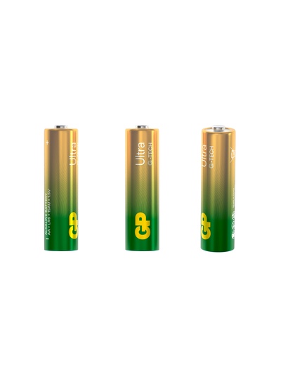 Батарейка алкалиновая GP Ultra, AA, LR6-4BL, 1.5 В, блистер, 4 шт.