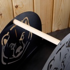 Дровница с ручкой "Медведь" 500*300*410 - фото 27747598