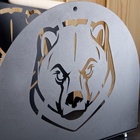 Дровница с ручкой "Медведь" 500*300*410 - фото 27747599