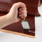 Шорный нож для работы с кожей Premium, скошенный, 18×3.5 см - Фото 9