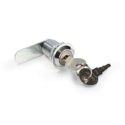 Замок почтовый ТУНДРА LC2, 17×30×50 мм, 2 английских ключа, хром