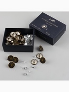 Набор джинсовых пуговиц Jeans TEIRA, 17 мм, медь, 50 шт., цвет бронзовый - Фото 4