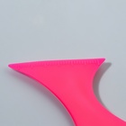 Трафарет для нанесения макияжа, 15×4.5×0.7 см, цвет розовый - Фото 2