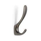 Крючок мебельный CAPPIO NOTE, двухрожковый, цвет графит - Фото 2