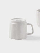 Кружки Magistro Jarwah Lausanne, 240 мл, 7.8×8 см, 2 шт., фарфор, серые - Фото 4