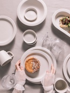 Тарелки Magistro Jarwah Lausanne, d=21.3 см, обеденные, набор 2 шт., фарфор, серые - Фото 11