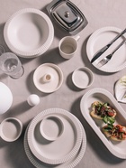 Тарелки Magistro Jarwah Lausanne, 550 мл, 21.3×4 см, глубокие, набор 2 шт., фарфор, белые - Фото 8