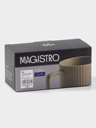 Кружки Magistro Jarwah Lausanne, 240 мл 7.8×8 см, набор 2 шт., фарфор, бежевые - Фото 5