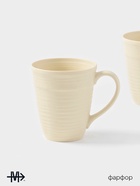 Набор кружек Magistro Jarwah Lugerne, 390 мл, 12.5×9.2×10.7 см, 2 шт., фарфор, молочный - Фото 2