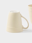 Набор кружек Magistro Jarwah Lugerne, 390 мл, 12.5×9.2×10.7 см, 2 шт., фарфор, молочный - Фото 4