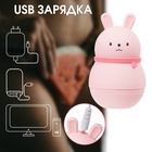 Волновой клиторальный стимулятор Rabbit, 12 режимов, АКБ, ЗУ USB, розовый 10619376 - фото 14248398