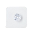 Ручка-кнопка с клейкой поверхностью ТУНДРА, прозрачный, набор 4 шт. - Фото 3