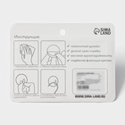 Крючки самоклеящиеся Stölz «Классика», 2 шт., шестиугольник, 4.5×4.5×3 см, хромированные - Фото 6