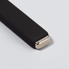 Магнит для лака, 6×1×0.5 см, резиновая ручка, чёрный - Фото 4