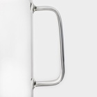 УЦЕНКА Кувшин для воды Magistro «Богема», 1.7 л, 10×27.5 см, стекло, с металлической крышкой, цвет крышки серебряный - Фото 6