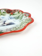 Тарелка новогодняя плоская «Полярный мишка», d=23 см - Фото 4