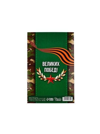 Открытка «С 23 Февраля!», 12×18 см