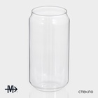 Стаканы «Брук» Magistro, 450 мл, 7.5×15 см, набор 2 шт., стекло, прозрачные - Фото 2