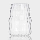 Стаканы Magistro «Леон», 500 мл, 9×12 см, набор 2 шт., стекло, прозрачные - Фото 4