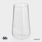 Стаканы Magistro «Нолан», 500 мл, 8×15 см, набор 2 шт., стекло, прозрачные - Фото 2