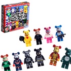 УЦЕНКА Адвент - календарь новогодний с игрушками «Минифигуры. Мишки», детский, 12 окошек с подарками 10849123