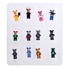 УЦЕНКА Адвент - календарь новогодний с игрушками «Минифигуры. Мишки», детский, 12 окошек с подарками 10849123